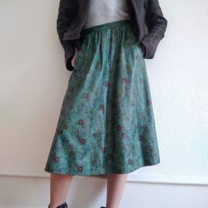 Rupp & Taureck Couture Vintage Leather Skirt